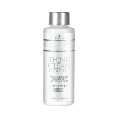 Sensuva Think Clean Thoughts Toy Powder 2 oz.