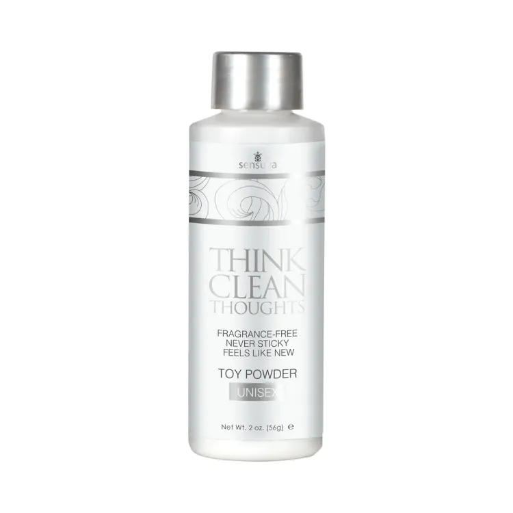 Sensuva Think Clean Thoughts Toy Powder 2 oz. Sensuva Think Clean Thoughts Toy Powder 2 oz.