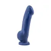 7.5 in. Dual Density Silicone Dildo Indigo 7.5 in. Dual Density Silicone Dildo Indigo