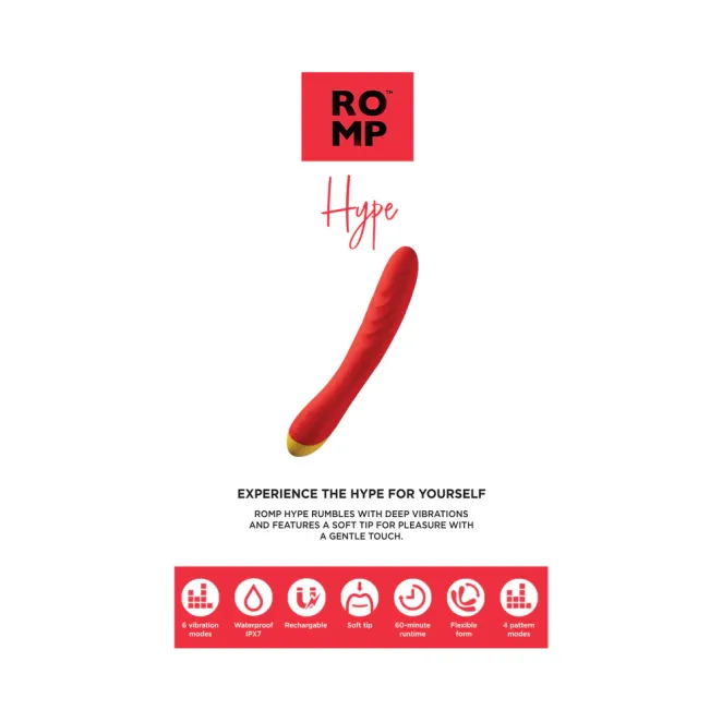 ROMP Hype Rechargeable G-Spot Vibrator
