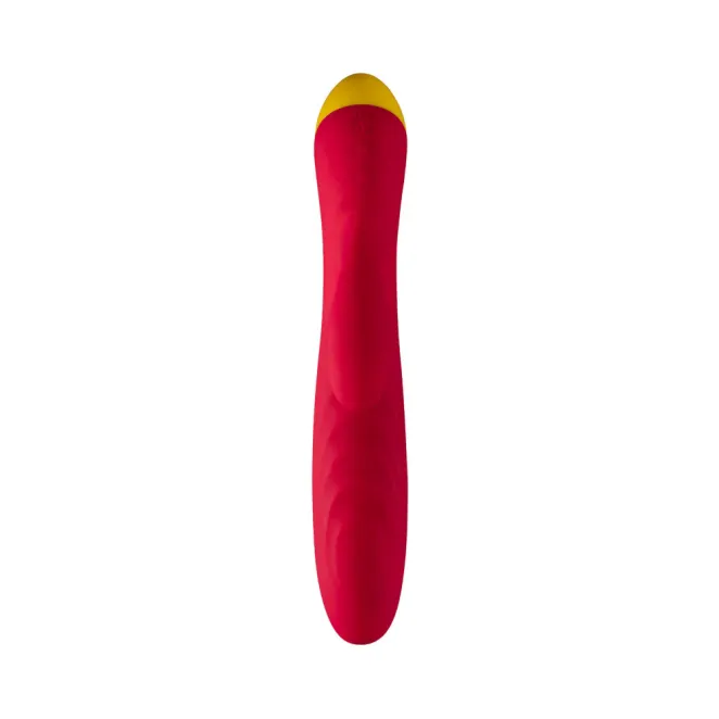 ROMP Jazz Silicone Rabbit Vibrator Berry
