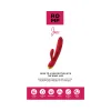 ROMP Jazz Silicone Rabbit Vibrator Berry ROMP Jazz Silicone Rabbit Vibrator Berry