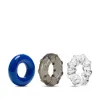 Triple Stretch Cock Rings 3-Pack Triple Stretch Cock Rings 3-Pack