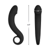 Forto F-19 Silicone Anal Butt Plug Black