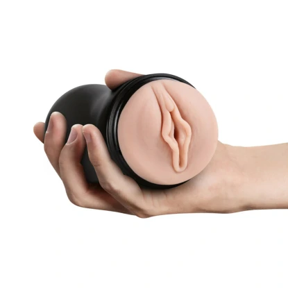 Soft & Wet Self-Lubricating Vagina Stroker with Pleasure Ridges & Orbs