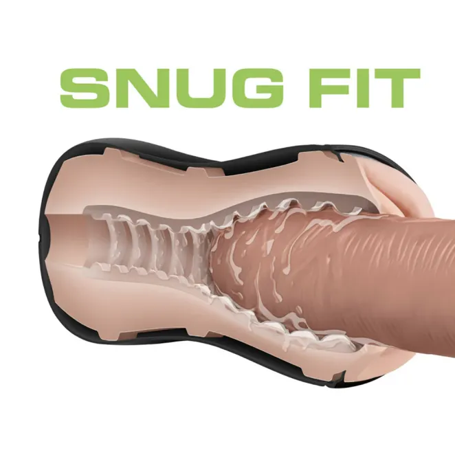 Soft & Wet Self-Lubricating Vagina Stroker with Pleasure Ridges