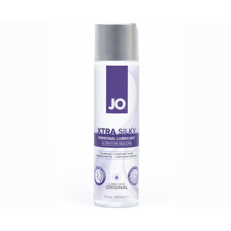 JO Xtra Silky Silicone Lubricant 4 oz. JO Xtra Silky Silicone Lubricant 4 oz.