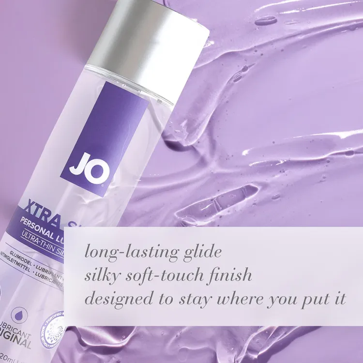 JO Xtra Silky Silicone Lubricant 4 oz. JO Xtra Silky Silicone Lubricant 4 oz.
