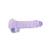 8 in. Realistic Dildo with Balls Purple 8 in. Realistic Dildo with Balls Purple