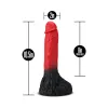 Blush The Realm Lycan 10.5 in. Silicone Lock On Fantasy Werewolf Dildo Red (76224) by Blush | Sex Toys | SlipDix.com Blush The Realm Lycan 10.5 in. Silicone Lock On Fantasy Werewolf Dildo Red (76224) | SlipDix.com