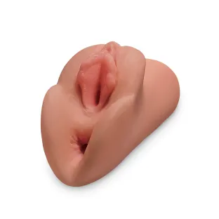 Perfect Pussy Double Vagina Stroker Tan