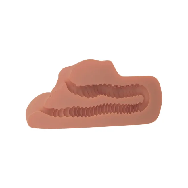 Perfect Pussy Double Vagina Stroker Tan