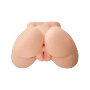 Perfect Ass Dual Entry Masturbator Beige