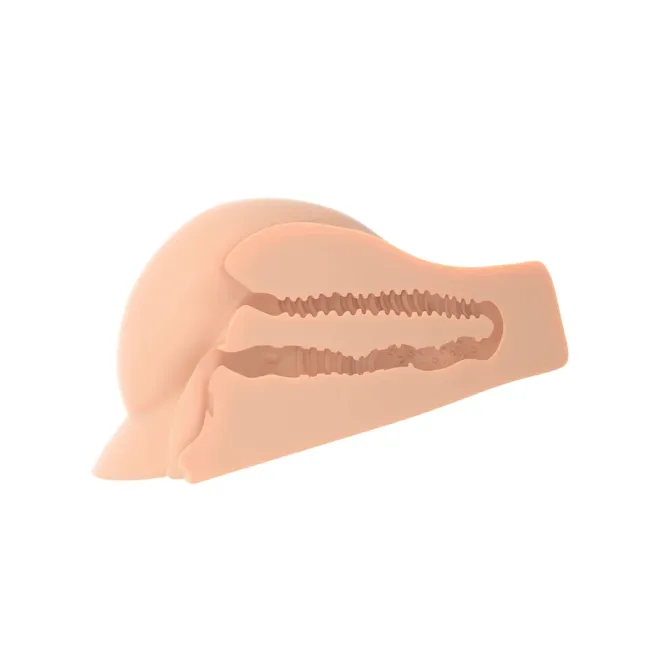 Perfect Ass Dual Entry Masturbator Beige