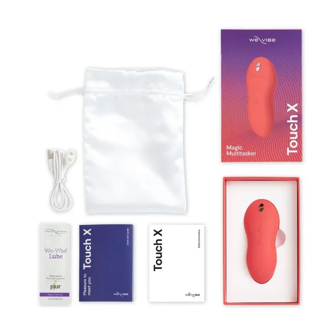 We-Vibe Touch X Silicone Lay-On Vibrator & Massager