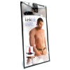 Kinklab Deluxe Leather Anal Plug Harness with Cock Ring