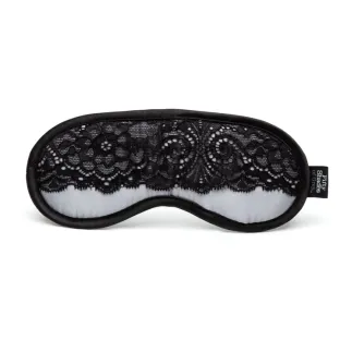 Fifty Shades of Grey Play Nice Satin Blindfold with Lace Trim
