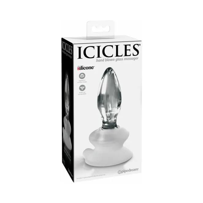 Icicles No. 91 Pure Pleasure Sensual Glass Butt Plug