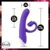 Hop Oh Bunny Air Pulse Dual Silicone Vibrator Hop Oh Bunny Air Pulse Dual Silicone Vibrator