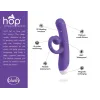 Hop Oh Bunny Air Pulse Dual Silicone Vibrator Hop Oh Bunny Air Pulse Dual Silicone Vibrator