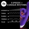 Hop Oh Bunny Air Pulse Dual Silicone Vibrator Hop Oh Bunny Air Pulse Dual Silicone Vibrator