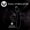 Hop Oh Bunny Air Pulse Dual Silicone Vibrator Hop Oh Bunny Air Pulse Dual Silicone Vibrator