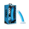 7 in. Dual-Density Silicone Spiral Dildo Blue 7 in. Dual-Density Silicone Spiral Dildo Blue