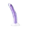 7 in. Realistic Silicone Dual-Density Dildo Neon Purple 7 in. Realistic Silicone Dual-Density Dildo Neon Purple