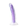 7 in. Realistic Silicone Dual-Density Dildo Neon Purple 7 in. Realistic Silicone Dual-Density Dildo Neon Purple