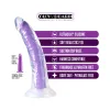 7 in. Realistic Silicone Dual-Density Dildo Neon Purple 7 in. Realistic Silicone Dual-Density Dildo Neon Purple