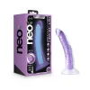 7 in. Realistic Silicone Dual-Density Dildo Neon Purple 7 in. Realistic Silicone Dual-Density Dildo Neon Purple