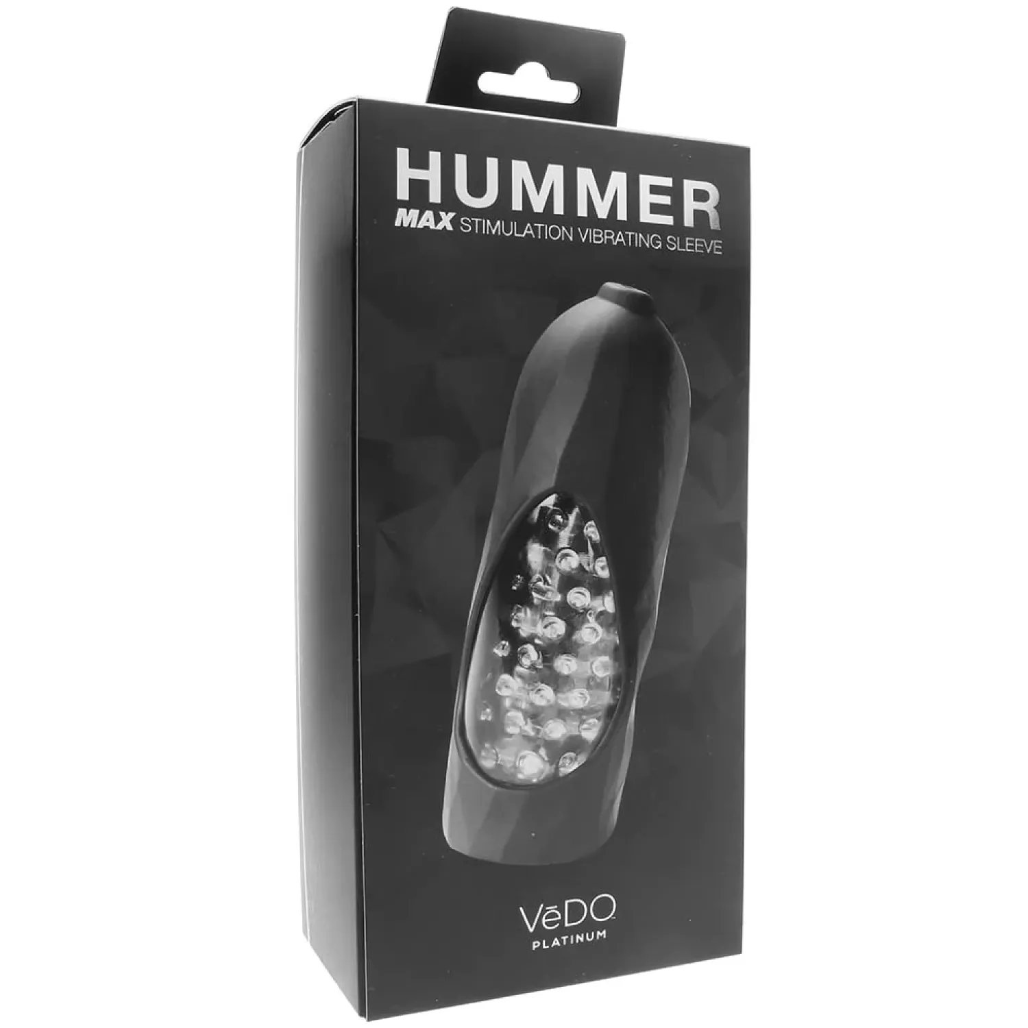VeDO Hummer 2.0™ Stimulating Vibrating Sleeve Black Pearl
