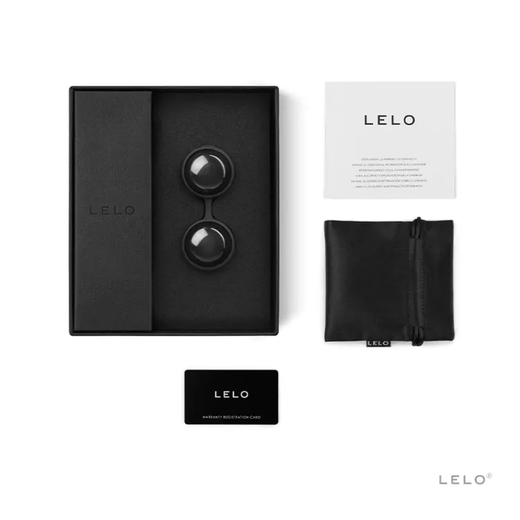 LELO BEADS Noir Kegel Balls Set Black (77090) by Lelo | Kegel Exercisers & Balls | SlipDix.com LELO BEADS Noir Kegel Balls Set Black (77090) | SlipDix.com