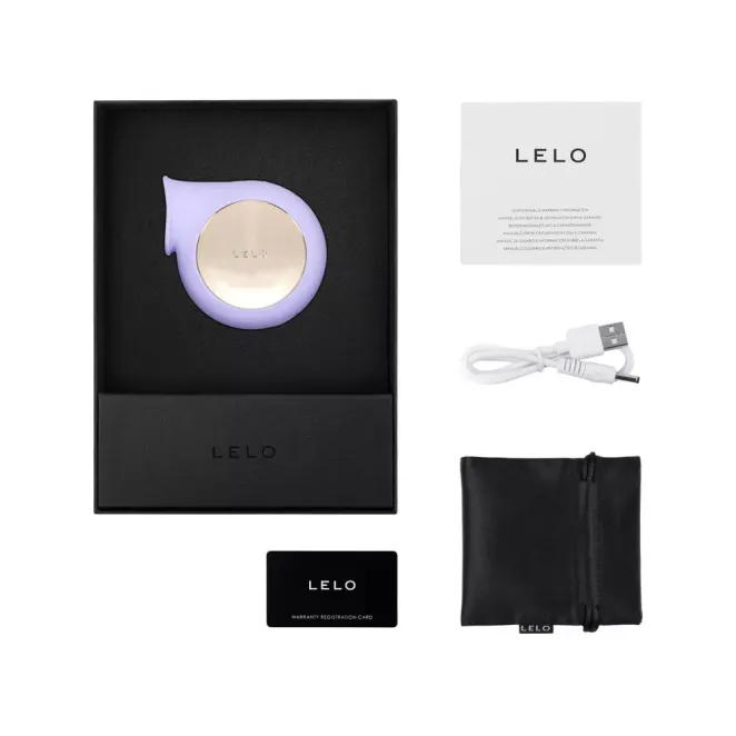 Lelo Sila Lilac SenSonic Clitoral Stimulator