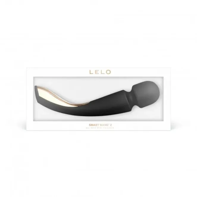 LELO SMART WAND 2 Large Wand Vibrator Black