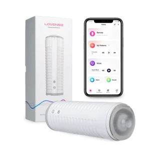 Lovense Max 2 App Controlled Rechargeable Vibrating Male Masturbator