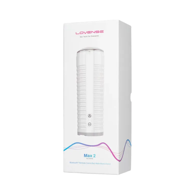 Lovense Max 2 Bluetooth App-Controlled Vibrating and Suction Masturbator Lovense Max 2 Bluetooth App-Controlled Vibrating and Suction Masturbator