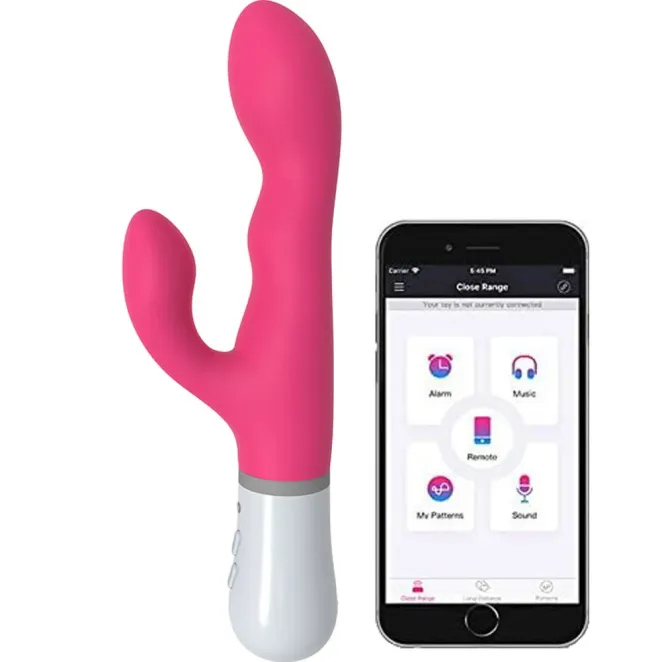 Lovense Nora Bluetooth Remote-Controlled Long-Distance Rabbit Vibrator