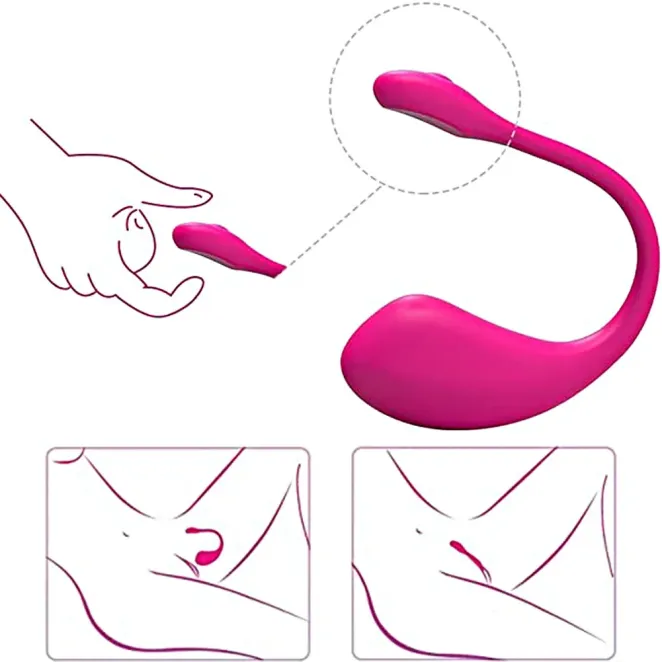 Lovense Lush 2 Bluetooth Remote-Controlled Egg Vibrator