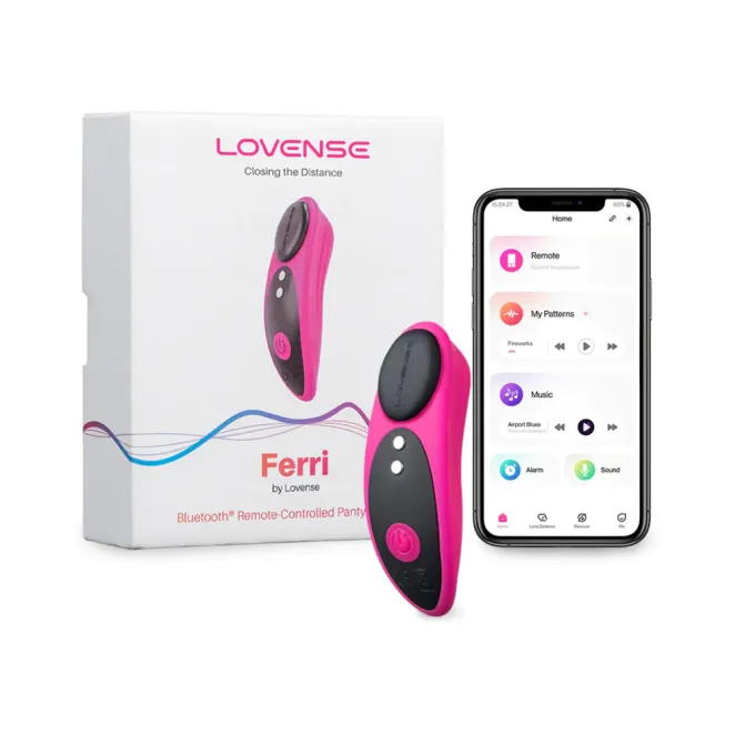 Lovense Ferri App Controlled Rechargeable Panty Vibrator