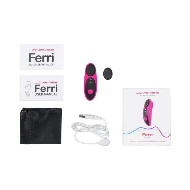 Lovense Ferri App Controlled Rechargeable Panty Vibrator