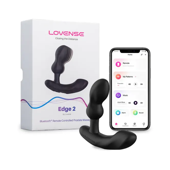Lovense Edge 2 Bluetooth Remote-Controlled Prostate Massager
