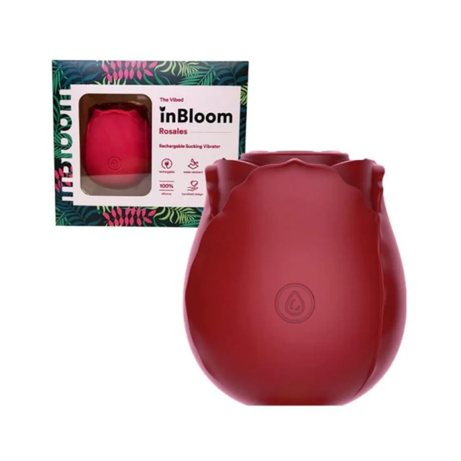 inBloom Rosales Sucking Rose Vibrator