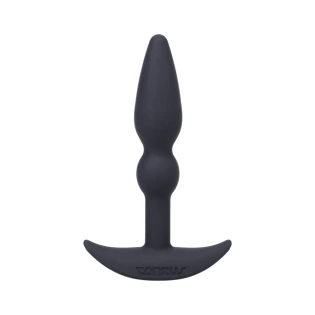 Tantus Perfect Plug Silicone Butt Plug Onyx