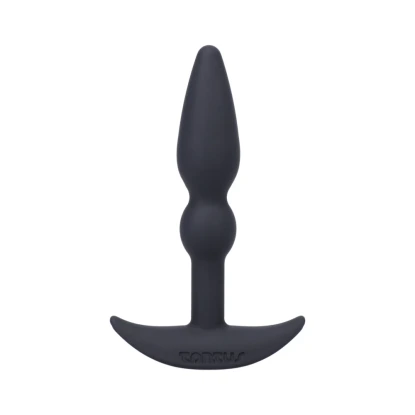Tantus Perfect Plug Silicone Butt Plug Onyx
