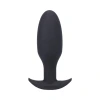 Tantus Ryder Silicone Butt Plug Onyx