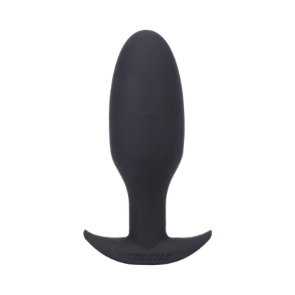 Tantus Ryder Silicone Butt Plug Onyx