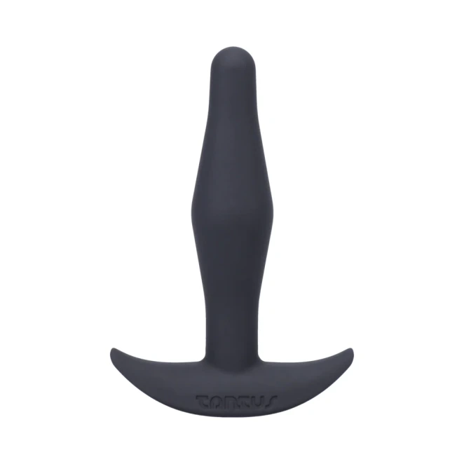 Tantus Little Flirt Silicone Beginner Butt Plug Onyx