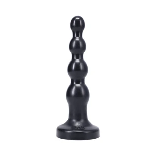 6.5 Inch Tantus Beaded Black Anal Dildo with Suction Cup Base
