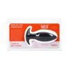 Tantus Neo Silicone Butt Plug Onyx